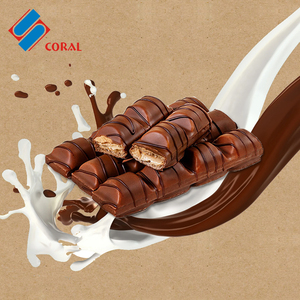 Four de boulangerie à <span class=keywords><strong>gaufrettes</strong></span> spécial/gaufrette de forme spéciale de vente chaude/gaufrette avancée faisant la ligne d'enrobage de chocolat de machine - Product Image 2
