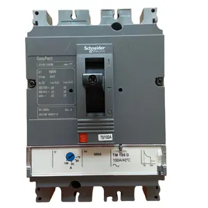 Schneiderr-disyuntor eléctrico EasyPact, cvs630n, 500A, 630A, 220V, 380V