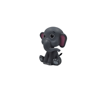 El elefante bobblehead es un animal lindo y divertido, perfecto para el tablero de tu coche, la oficina o la decoración del hogar. - Product Image 4