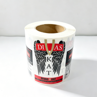 Venta Directa de Fábrica, Etiquetas Adhesivas de Vinilo Personalizadas, Impermeables, con Impresión CMYK, para Envasado de Botellas de Vodka y Tequila