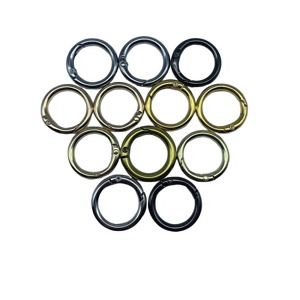 Chất lượng cao 20 mét Hợp kim kẽm O-<span class=keywords><strong>Ring</strong></span> và mùa xuân Nhẫn bộ phận đặc biệt cho quần áo túi xách và hành lý Đồ trang trí - Product Image 1