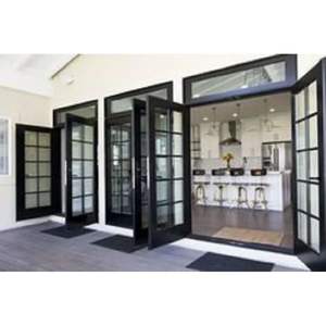<span class=keywords><strong>Puerta</strong></span> <span class=keywords><strong>Abatible</strong></span> de Estilo Francés Moderno, Estándar Australiano AS2047, de Aleación de Aluminio con Acabado para Villas, Marca Alufront - Product Image 3