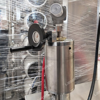 Máquina de Llenado de Aerosoles Semiautomática de Fábrica 3 en 1, Pistón de Plástico para Latas de Aluminio, Pintura en Aerosol, Neumática, Alta Productividad