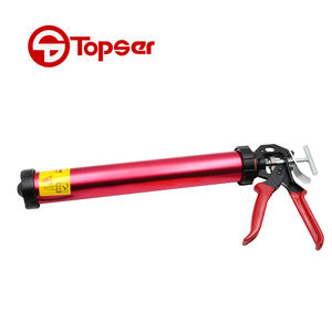 Outil de construction alliage d'aluminium 600ML verre Silicone <span class=keywords><strong>pistolet</strong></span> manuel saucisse <span class=keywords><strong>pistolet</strong></span> à calfeutrer - Product Image 1