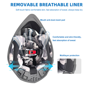 Vente en gros directe d'usine Casque MX tout-terrain pour moto électrique, monocycle électrique, motocross, moto tout-terrain pour adultes - Product Image 5