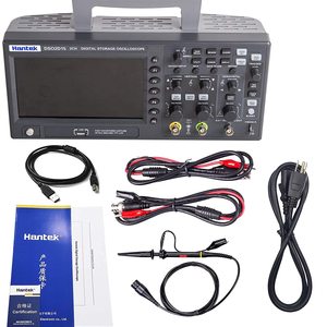 Hanteks-<span class=keywords><strong>osciloscopio</strong></span> Digital <span class=keywords><strong>Dso2d15</strong></span>, oscilógrafo de escritorio, oscilómetro, pantalla Lcd Tft de 7 pulgadas, 2 canales + 1 canales - Product Image 2