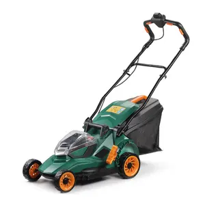 Yeni elektrikli el itme ileri çim biçme traktörü bahçe aracı kesme makinesi akülü çim biçme makinesi