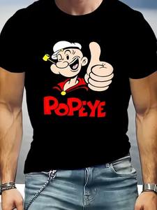 T-Shirt da Uomo con Logo Personalizzato, Stampa Grafica 'MORE MONEY LESS FRIENDS', Maglietta Casual a Maniche Corte Stile Hip Hop Streetwear - Product Image 5