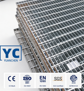 Passerelle de réduction antidérapante en acier carbone dentelé pour travaux de fusion de magnésium - Product Image 1
