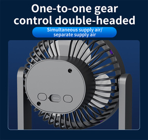 Hot cắm trại ngoài trời bảng fan hâm mộ với ánh sáng nhà năm tốc độ fan hâm mộ hai đầu thiết kế - Product Image 4