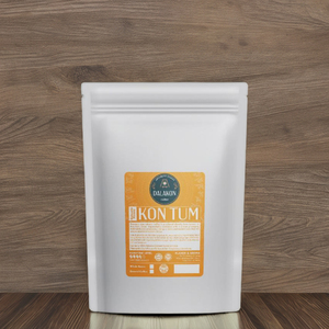 Café Robusta moulu de qualité supérieure, saveur douce caramelisée, miel d'orange, torréfaction légère, caféiné, Vietnam OEM/ODM Dalakon Bag - Product Image 1
