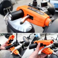 Verrou de frein à disque manuel pliable antivol Novax, léger et portable, en ABS, pour véhicules électriques/à batterie