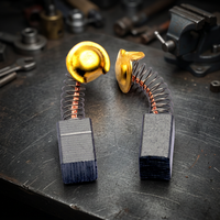 Brosse à charbon électrique HUAYU CB103A de haute qualité, résistante à l'usure et à faible étincelage pour perceuse