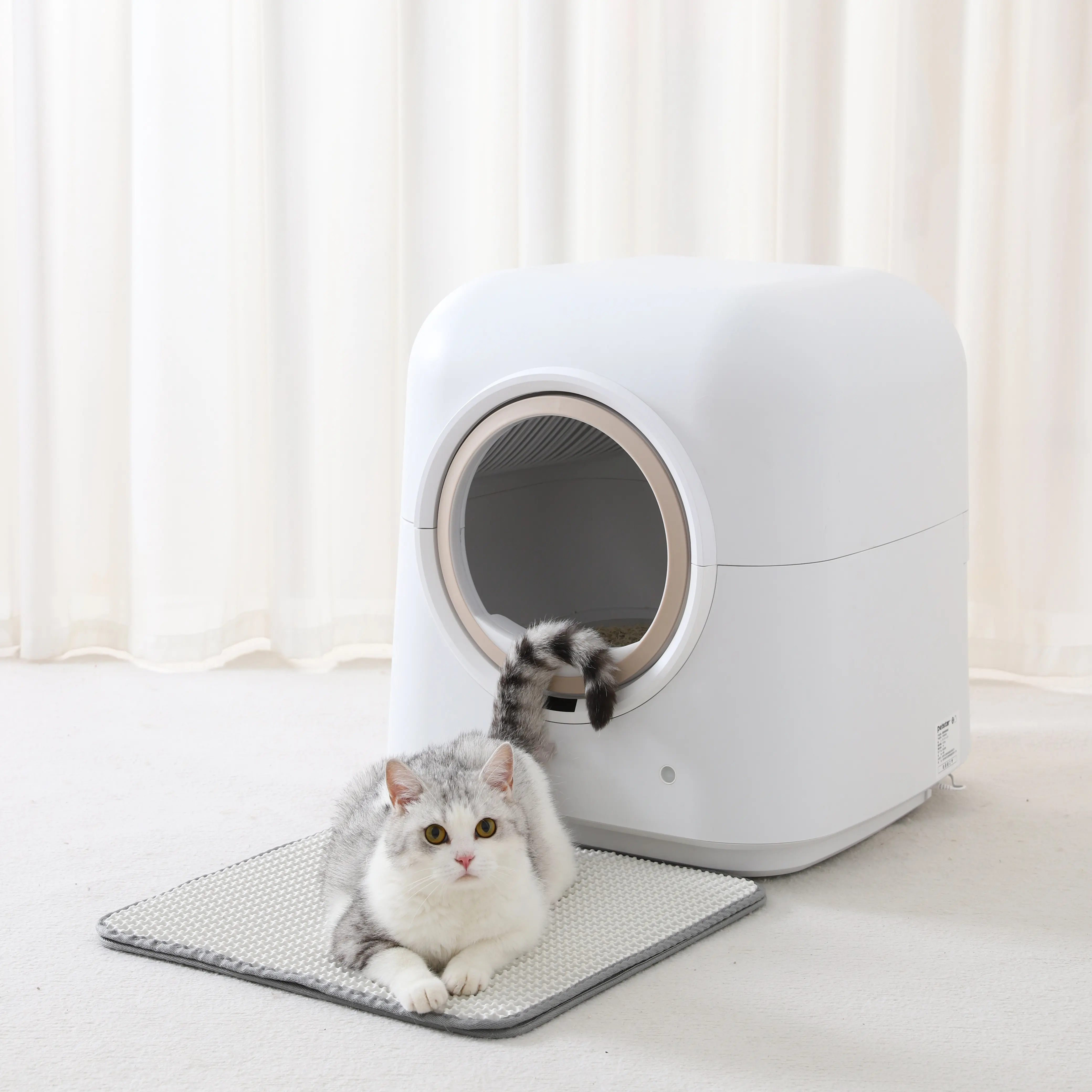 Hot Sale Automatict auto limpeza gato WC caixa de lixo automático inteligente para gatos