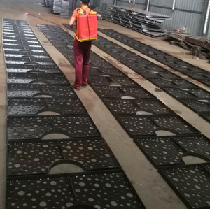 Grilles d'arbre en acier métallique résistantes à la corrosion, couvre-arbre décoratif de jardin - Product Image 5