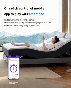 Đa chức năng thông minh nệm với bộ nhớ bọt bền & thoáng khí có thể điều chỉnh góc độ cho phòng ngủ & khách sạn - Product Image 3