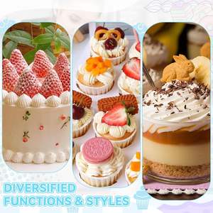 Jeu de 29 buses à gâteaux de différentes formes en acier inoxydable 304 embouts de tuyauterie de glaçage sans couture - Product Image 3