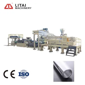 Pla Sheet Extrusion Machine Biodegradable Products Making Machine Twin Screw Making PET Sheet with Single Color Servo Motor Auto