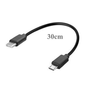 <span class=keywords><strong>Cable</strong></span> de datos tipo C a Micro USB para teléfono móvil con material de PVC Conductor de cobre puro Soporte <span class=keywords><strong>OTG</strong></span> 1-2A - Product Image 6