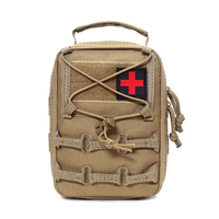 Sac de premiers secours tactique médical imperméable en nylon 1000D de haute qualité, trousse de premiers secours, sac de survie d'urgence vide