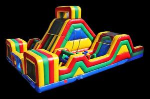 Tương tác các chướng ngại vật Inflatable với lớn trượt từ Trung Quốc Quảng Châu nhà máy bơm hơi - Product Image 4