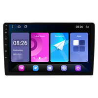 Lecteur multimédia de voiture, écran tactile compatible CarPlay sans fil et Android Auto, Bluetooth, navigation GPS, caméra de recul pour voiture