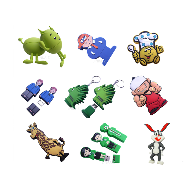 Cartoon Character Usb Flash Drive Usb 32gb 2.0 3.0
