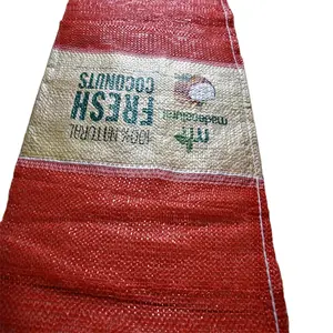 Approvisionnement d'usine 25kg 30kg 50kg pour Leno Mesh Bag Tubulaire Mono Oignon Sac D'emballage Légumes Net Sac