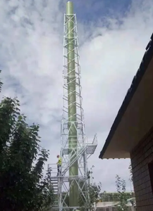 संचार धुएं का पता लगाने के लिए उच्च तापमान प्रतिरोधी स्टील चिमनी टॉवर सिग्नल ट्रांसमिशन खतरनाक अपशिष्ट उपचार - Product Image 3