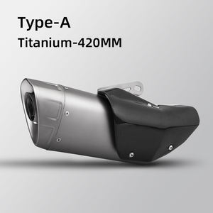 <span class=keywords><strong>R1</strong></span> <span class=keywords><strong>AK</strong></span> M1HAPLT 51mm Universel Moto Silencieux D'échappement Haute Performance En Alliage De Titane avec Fibre De Carbone Hea pour M1 Vélos - Product Image 2