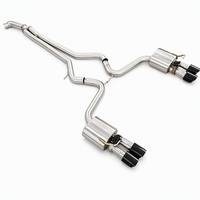 Pour Porsche 971 Panamera 2.9T 3.0T V6, tuyaux d'échappement en acier inoxydable, échappement Tubo, accessoires de voiture, système d'échappement à soupapes