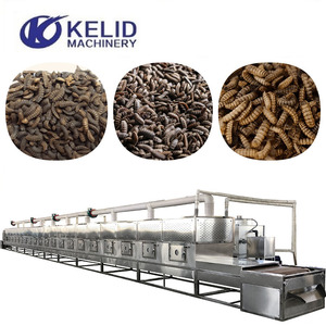 Máquina Eléctrica Industrial Automática para Secar Larvas <span class=keywords><strong>de</strong></span> Insectos (BSF) y Gusanos <span class=keywords><strong>de</strong></span> la Harina, Precio Competitivo, Procesamiento <span class=keywords><strong>de</strong></span> Alimentos, SUS304 KELID - Product Image 4