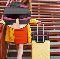 Nouveau sac éponge suspendu organisateur de cosmétiques tout-en-un portable avec crochet suspendu sèche-cheveux fer à friser accessoires sac de rangement