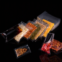Sacs d'emballage sous vide en nylon transparent de qualité alimentaire, thermoscellables, pour le stockage des aliments (noix, légumineuses, herbes, produits secs), grande quantité
