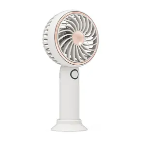 Cadeau promotionnel Mini ventilateur à 3 vitesses Ventilateur à cils puissant pour ventilateur de bureau pour filles avec base