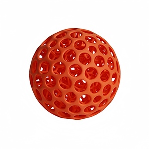 Pelota Antiestrés Blanda Impresa en 3D, Juguete Sensorial Hueco Portátil para Escritorio - Product Image 1