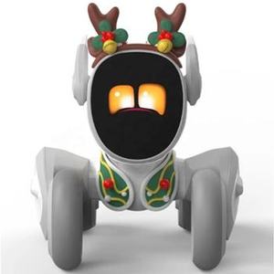 Chiens de robot intelligents pour animaux de compagnie pour enfants Programmation interactive Électronique Cadeaux de Noël éducatifs en plastique - Product Image 1