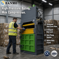 Presse à balles verticale hydraulique pour papier usagé, compacteur de carton plastique, équipement de recyclage industriel, machine d'emballage de déchets