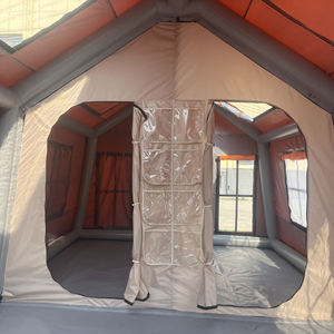 Tente gonflable robuste grande capacité 6 personnes, idéale pour <span class=keywords><strong>le</strong></span> glamping, imperméable, résistante aux UV, portable pour festivals et événements musicaux - Product Image 4