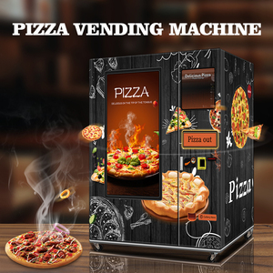 セルフサービスピザ自動販売機55インチタッチスクリーン自動80-140s高速加熱9/12インチピザ高速配信 - Product Image 2