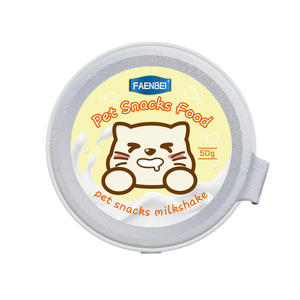 FAENBEI Lata de aluminio Comida para gato Pollo Batido de leche Gatito Comida húmeda para mascotas OEM ODM OBM 50g * 7/caja - Product Image 2