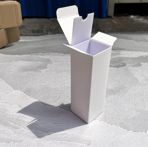 Xinrunjin personnalisé boîte en carton blanc conception de peau de vache carte noire + impression de plateau intérieur pour cosmétiques pour l'emballage de chaussettes cadeaux - Product Image 3