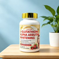 Complément Herbal Super Éclaircissant pour la Peau OEM, Comprimés de L-Glutathion et Alpha Arbutine à Haute Activité Nutritionnelle