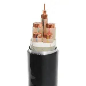 YJV Cable Xlpe Conductor de cobre aislado 3x95mm2 Cable de alimentación subterráneo blindado