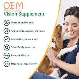 Logo privé Suppléments de soins de santé pour animaux de compagnie <span class=keywords><strong>Dog</strong></span> Vision Soft Chews pour réduire le stress oxydatif de l'inflammation oculaire - Product Image 3