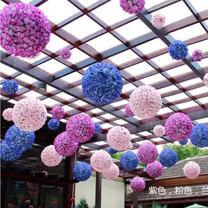 婚礼装饰/花园装饰/酒店天花板塑料人造花球