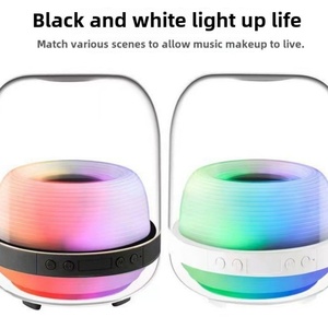 Altavoz de escritorio LED RGB inalámbrico con Subwoofer Lámpara de carga USB Radio Haman Altavoz portátil a prueba de agua Fuente de alimentación Batería - Product Image 2