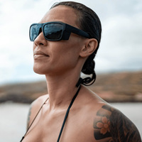 Lunettes de soleil de marque populaire, de sécurité, 2026, pour femmes, monture surdimensionnée personnalisée, polarisées, avec protection latérale, lunettes de soleil de sport de plein air pour hommes