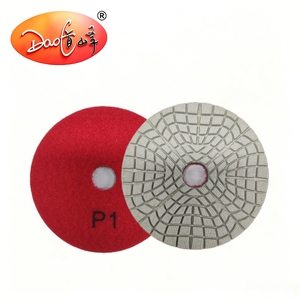 Disque abrasif diamanté <span class=keywords><strong>3</strong></span> étapes gris pétale 4 pouces (100 mm) – Dureté moyenne, finition haute brillance pour granit, marbre, pierre, carrelage – Économisez du temps - Product Image 4
