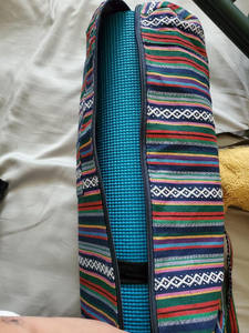 Muestra Gratuita, Bolsa de Lona de Yoga de Alta Calidad con Diseño Personalizado, Excelente Bolsa de Transporte para Esterilla de Yoga de Algodón - Product Image 3